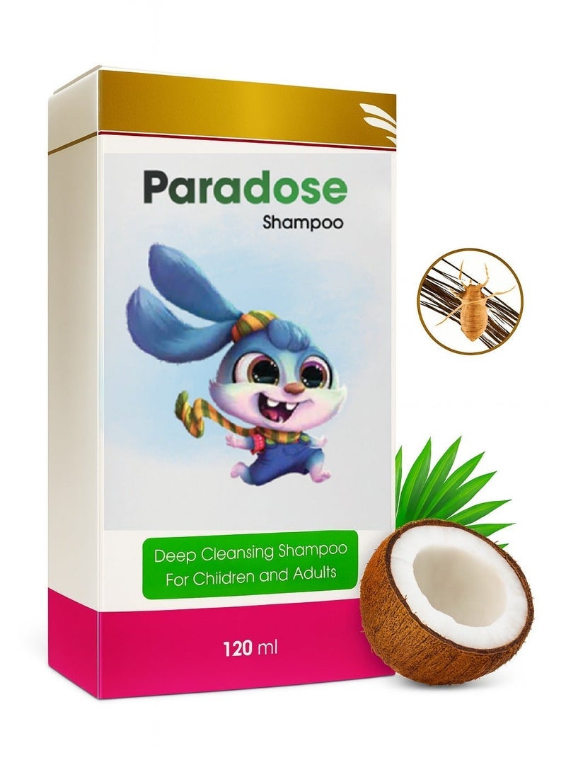 يو بى ام شامبو بارادوس لعلاج القمل للأطفال والكبار 120 مل - Image 1